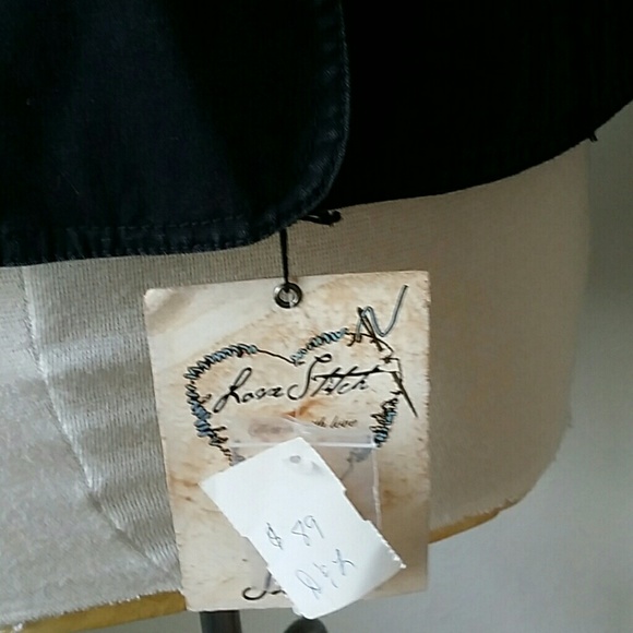 Nwt Love Stitch Patchwork Zippered Jacket Small - Picture 7 of 8